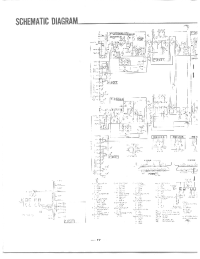 Sansui AU-9500 AU-9500 Schematic page 1 of 3